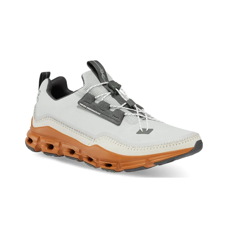 On Cloudaway Cushioning, Slip Resistant, And Abrasion Resistant Low Top Running Shoes Men's Glacier Gray Walnut-1