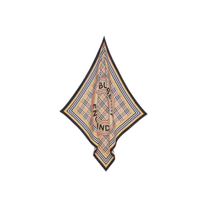 Burberry Montage Print Square Scarf-1