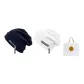 2 Pack (Black+Beige)+White Box