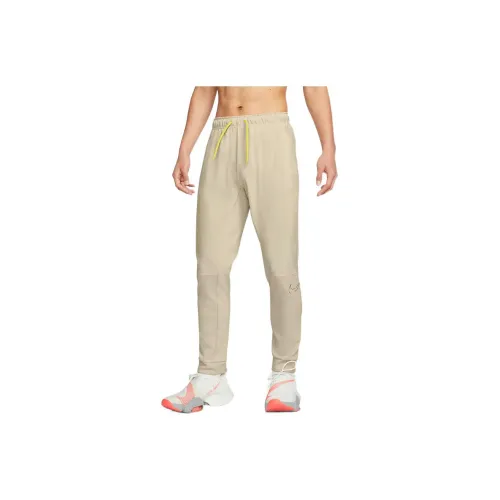 Nike Knitted Sweatpants Men Yellow