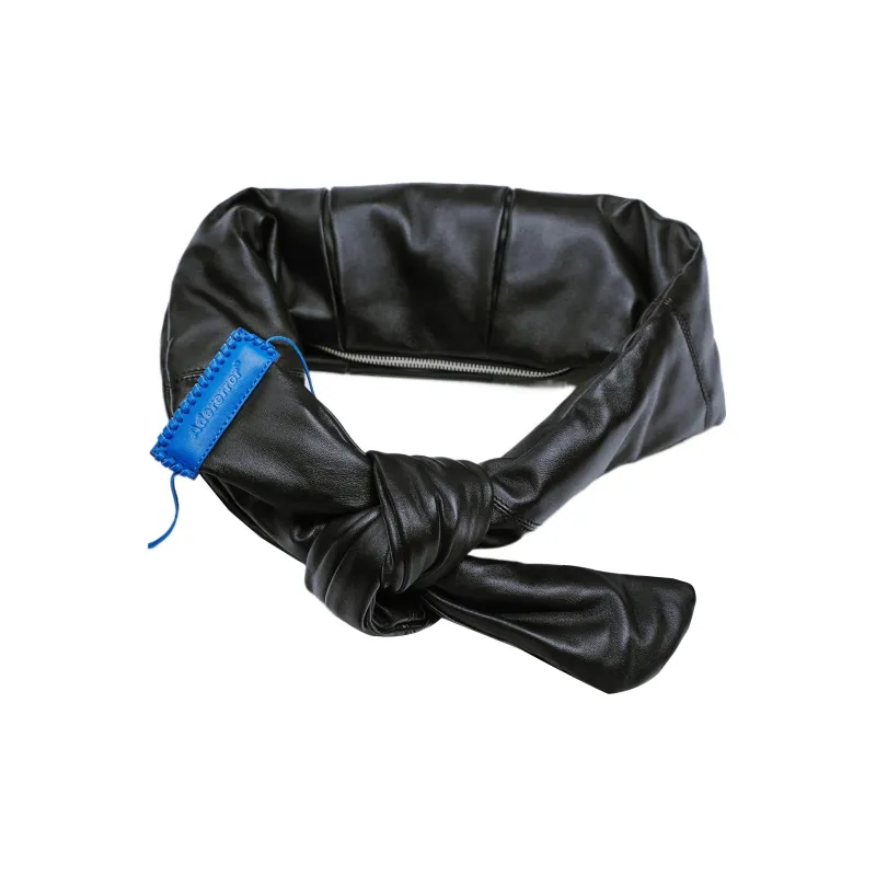 ADER ERROR ZARA Collaboration Leather One Shoulder Handbags Women's Black-2