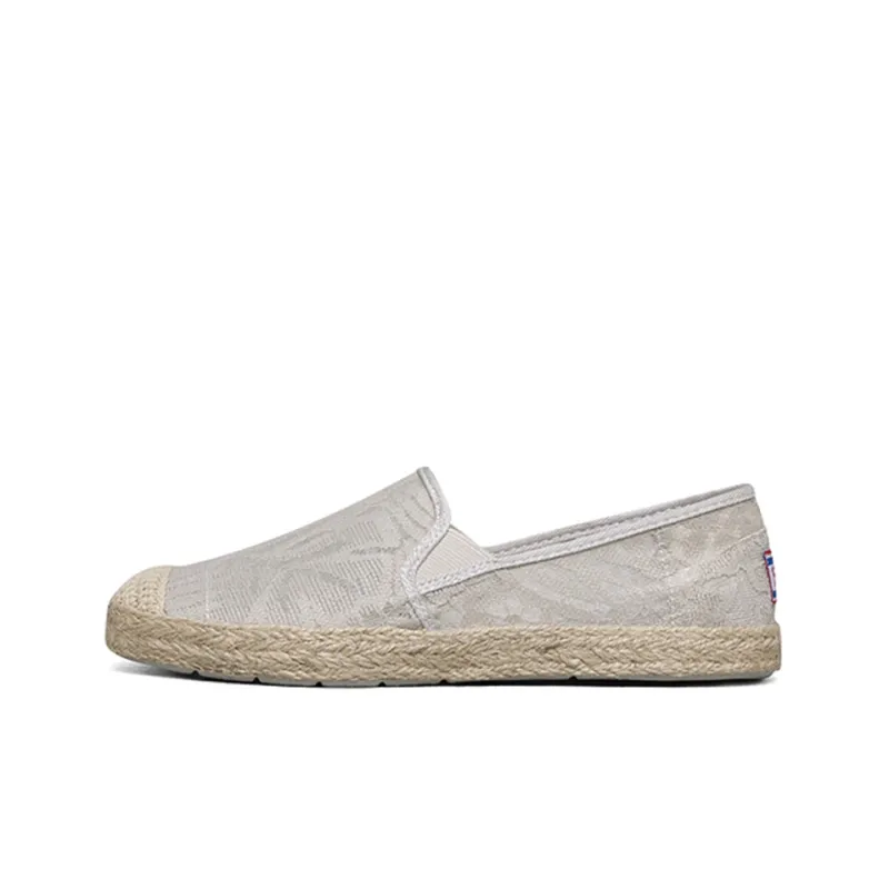 Skechers Flexpadrille Espadrilles Lightweight And Breathable Low Top Skateboard Shoes Women's Natural-0
