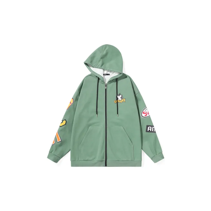 GENANX Loose Fit Thickened Jacket Unisex-6