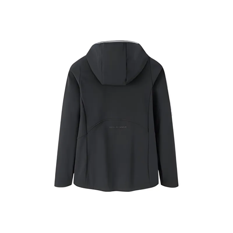 ANTA Running Collection Jackets Women's Black-1