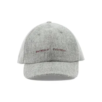 Brunello Cucinelli Logo Embroidered Baseball Cap