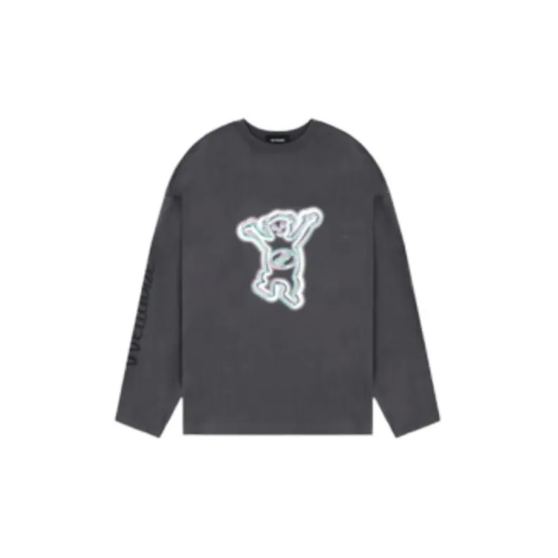 WE11DONE Teddy print T shirt-0