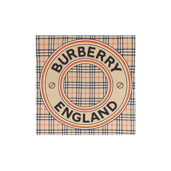 Burberry Montage Print Square Scarf