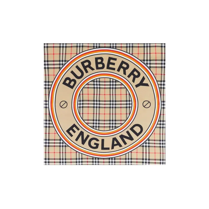 Burberry Montage Print Square Scarf-0