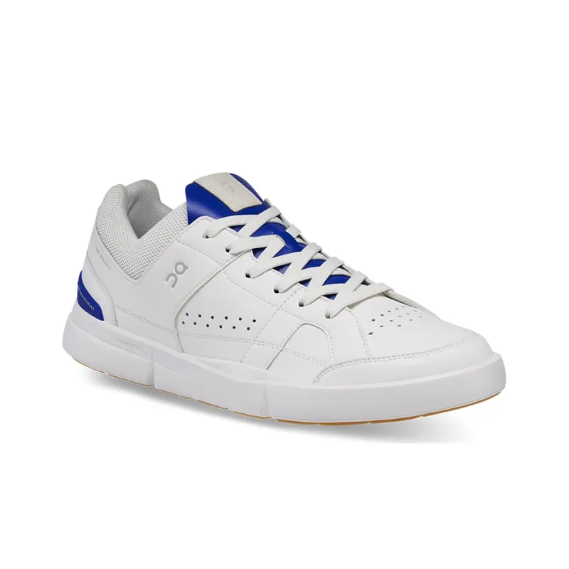 FEIDELEI x On THE ROGER Anti Slip And Wear Resistant Lightweight Low Top Skateboard Shoes Men's White Indigo-2