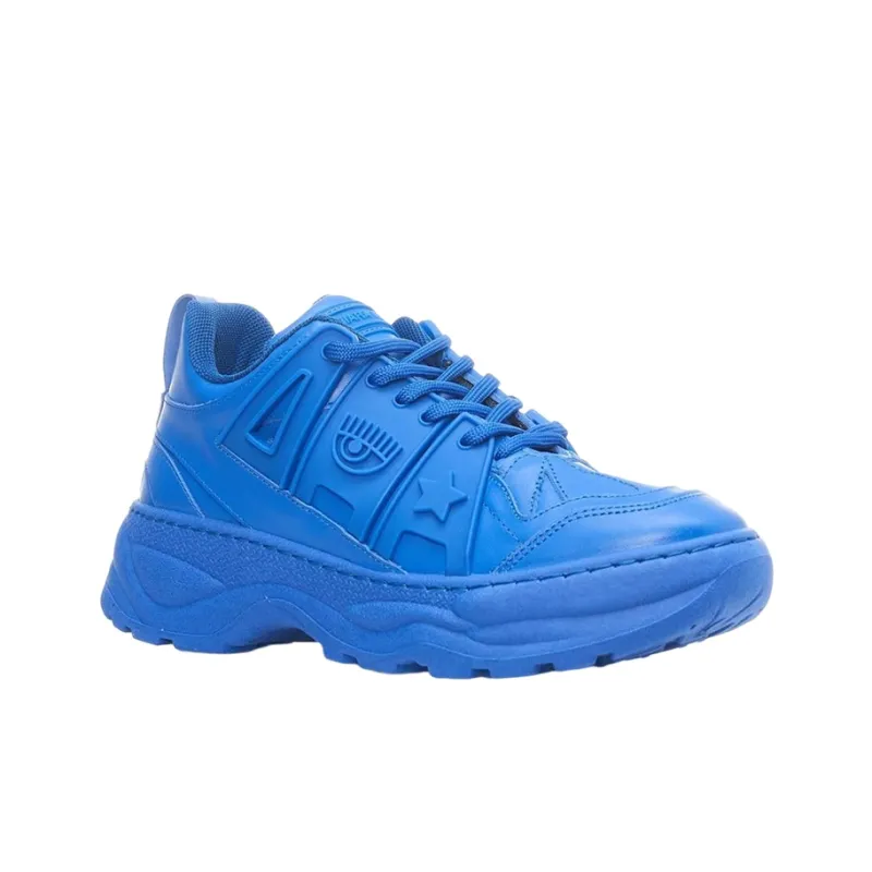 CHIARA FERRAGNI Lightweight Low-Top Athletic Shoes Women's Blue-2