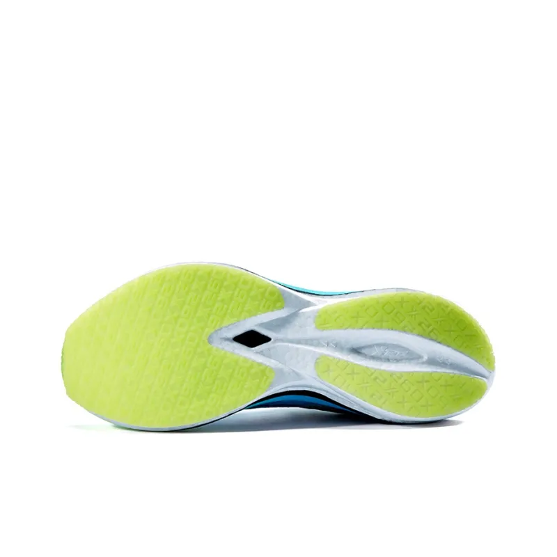XTEP 260 2.0 Cushioned Slip Resistant Abrasion Resistant Low Top Foam Running Shoes Men's Green Orange-5