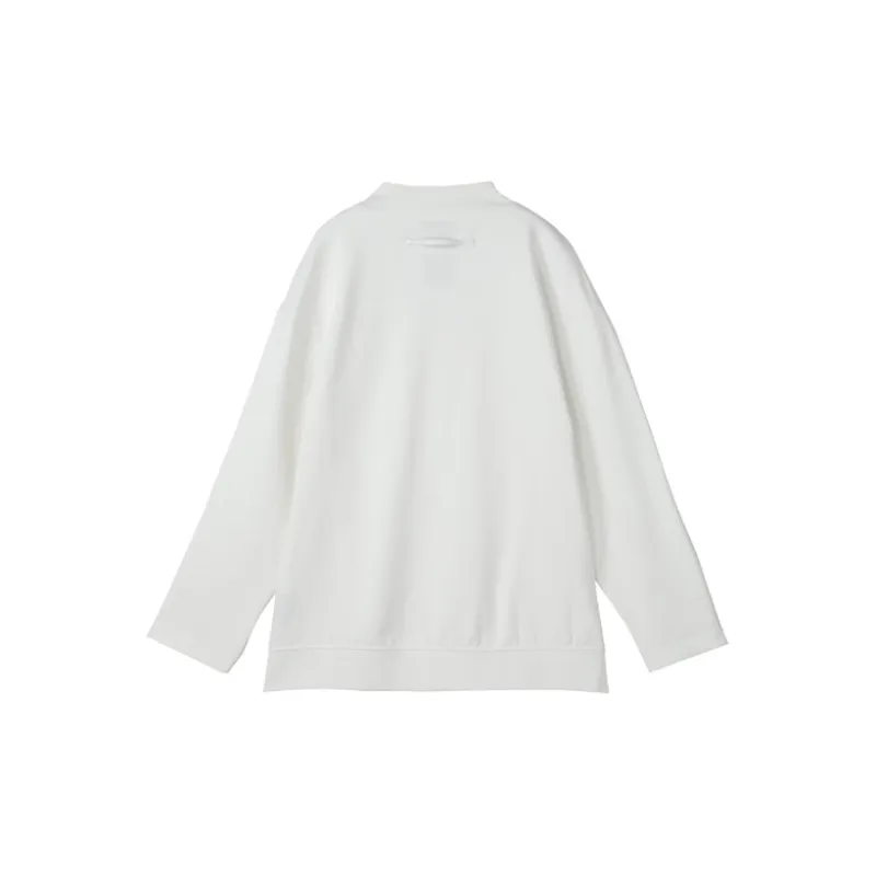 NORVINCY Chinese Fashion Trend V Neck Sweatshirt Without Hood Unisex-4