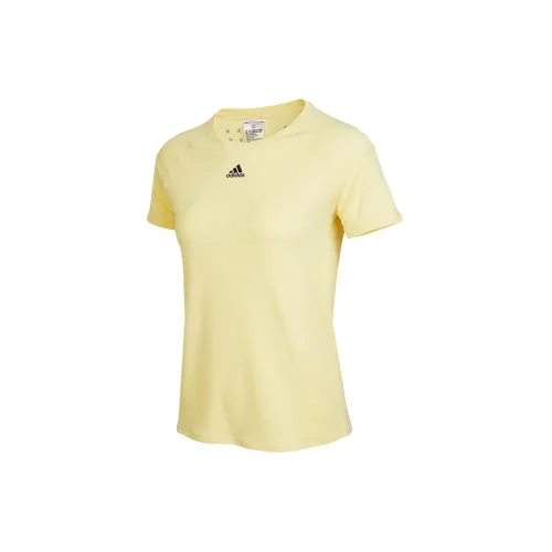 Adidas T-Shirts Women's Yellow