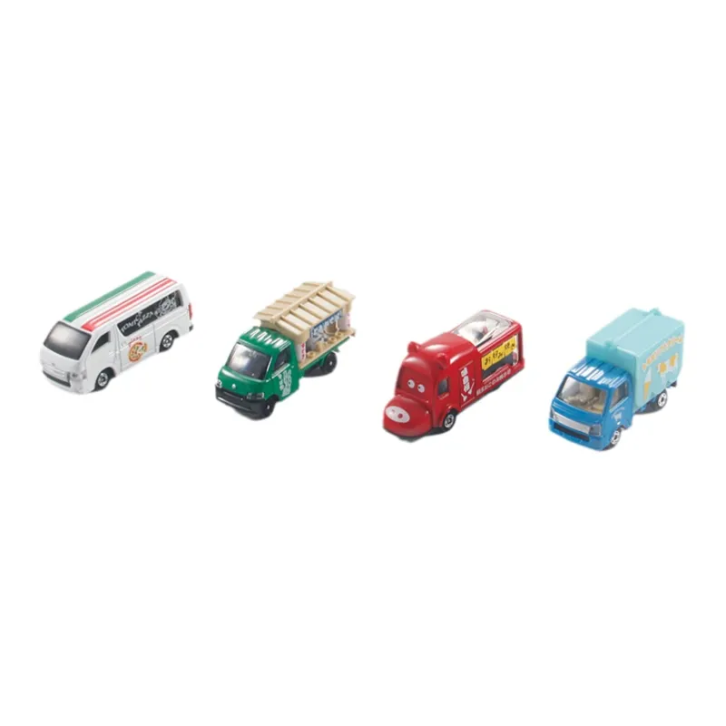 TAKARA TOMY Food Truck And Trailer Cover Set Assembled Models-1