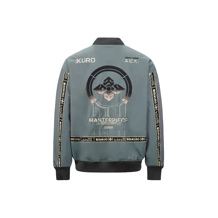 EVISU FW22 Jacket Men's Gray Fantasy Multicolor-1