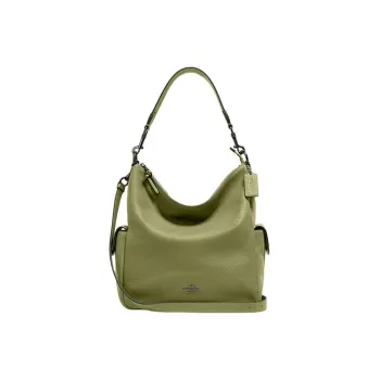 COACH Pennie Grained Leather Suede Bucket Bags Shoulder Bag Crossbody Bag Handbag Large Size Women's Jasper