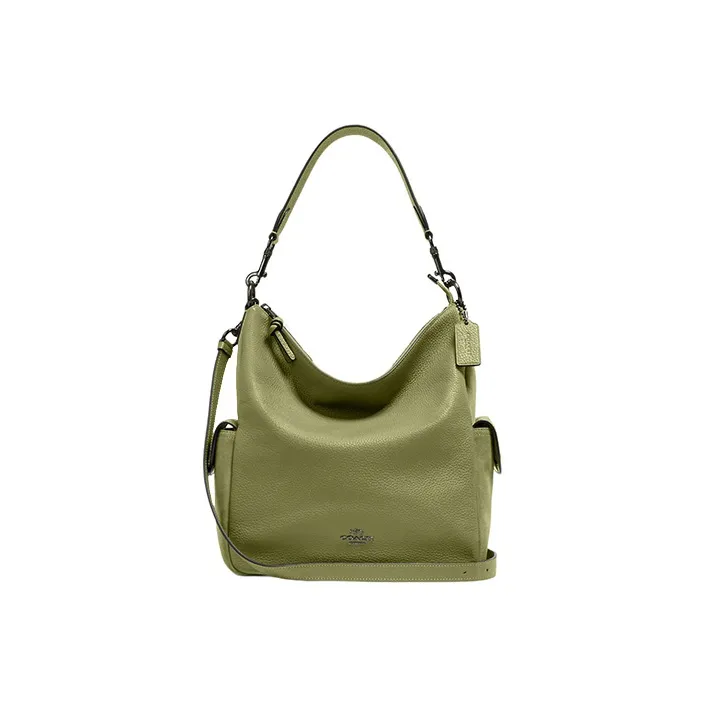 COACH Pennie Grained Leather Suede Bucket Bags Shoulder Bag Crossbody Bag Handbag Large Size Women's Jasper-0