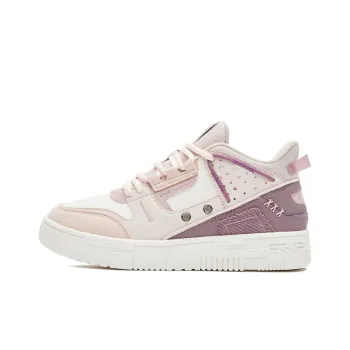 Erke Rising Anti Slip Wear Resistant Low Top Skateboard Shoes Women's Daylily Grey Dusty Purple