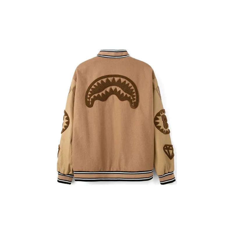 SPRAYGROUND Baseball Jacket Spring Unisex-11
