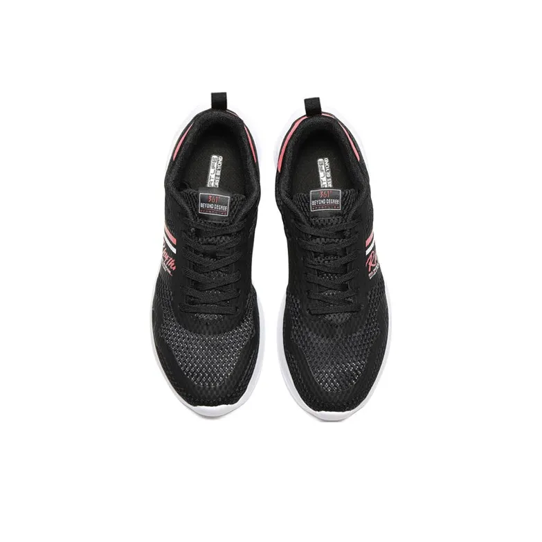 361° Casual Shoes Women's Low Top Obsidian Black/Velvet Pink-3