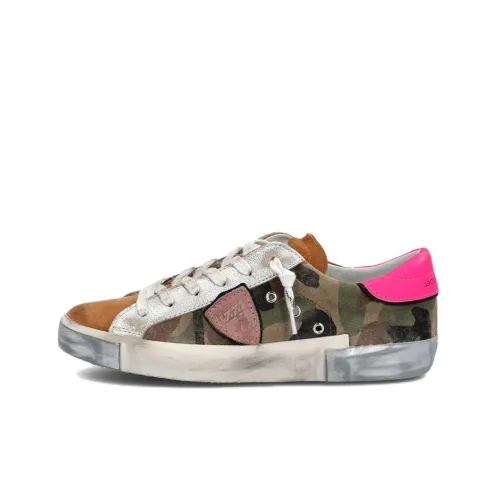 PHILIPPE MODEL Low-Top Stylish Skateboarding Shoes Women's Camouflage