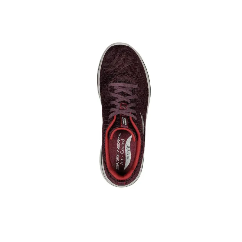 Skechers Arch Fit-Unify Wear-Resistant Mid-Top Sports Casual Shoes Women's Brown-3