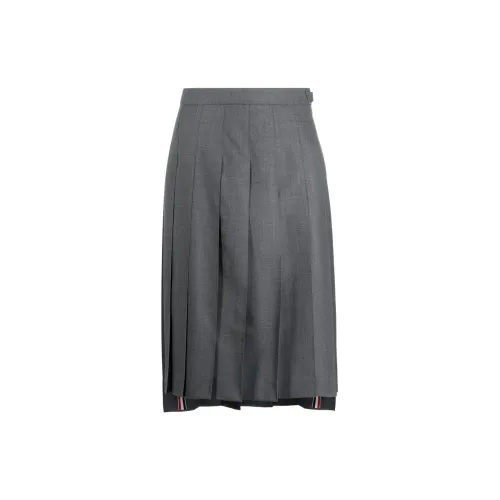 THOM BROWNE Casual Long Skirts Women's Gray