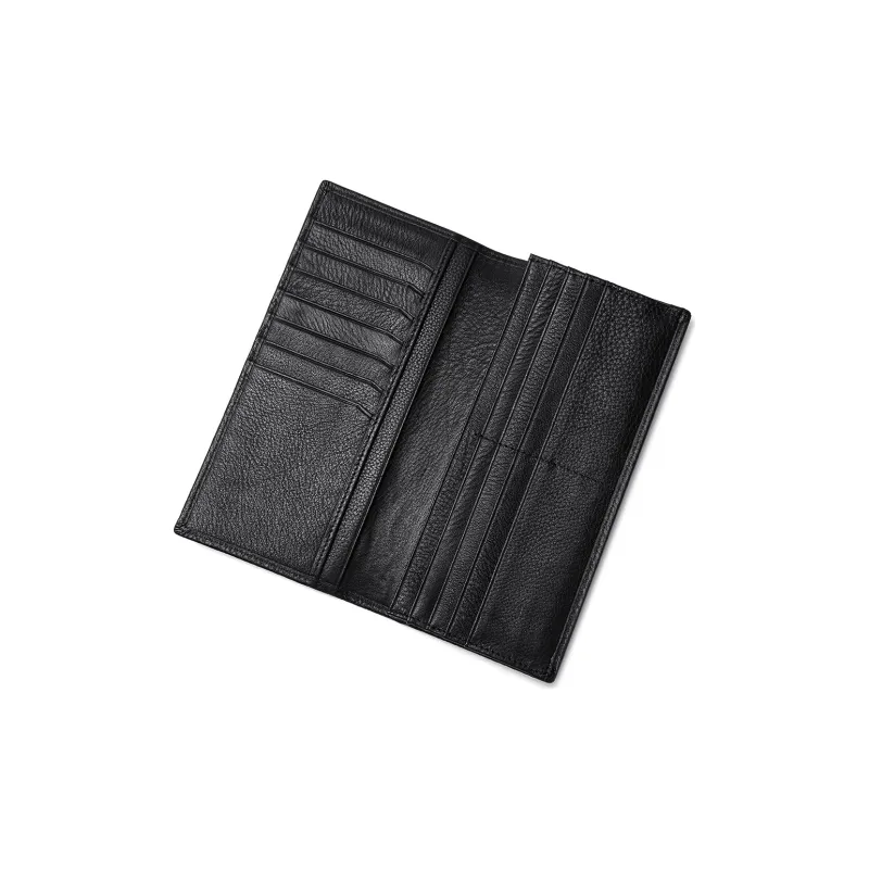 Ace Paul Cow Leather Wallet Men's Black-22
