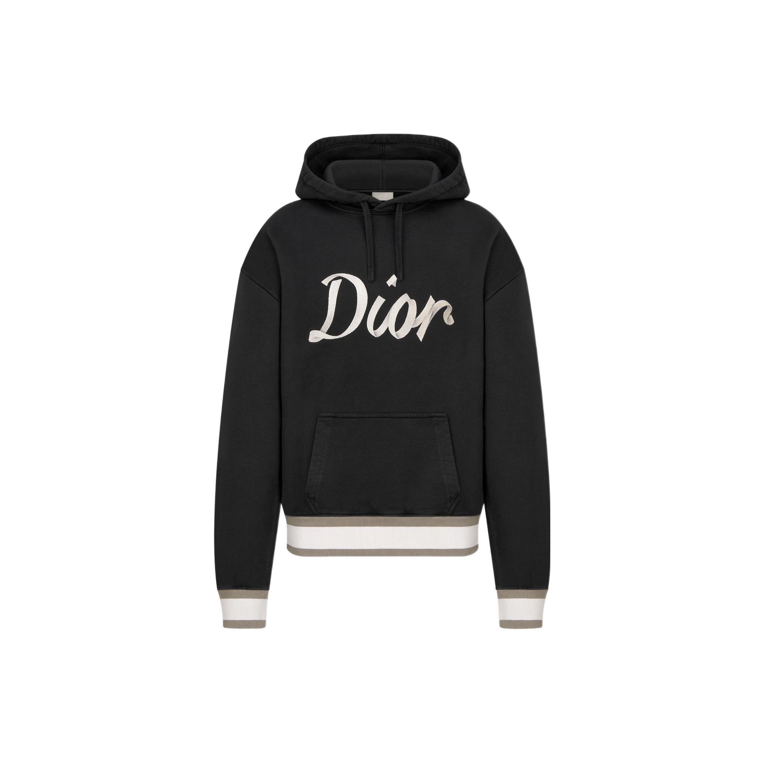 DIOR Quarterly New Products Sweatshirts Men Black POIZON