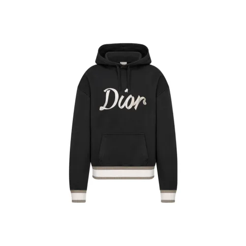 DIOR Quarterly New Products Sweatshirts Men Black