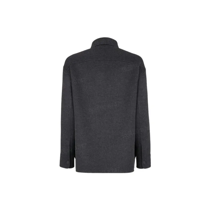 FENDI SS22 Jackets Coats Men's Gray-1
