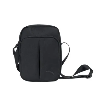 Anta Variety Training Collection Fabric Cell Phone Pouch, Shoulder Bag, Crossbody Bag Unisex Black