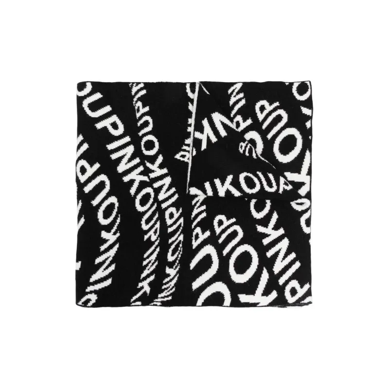 PINKO Knit Scarves Unisex Black/White-0