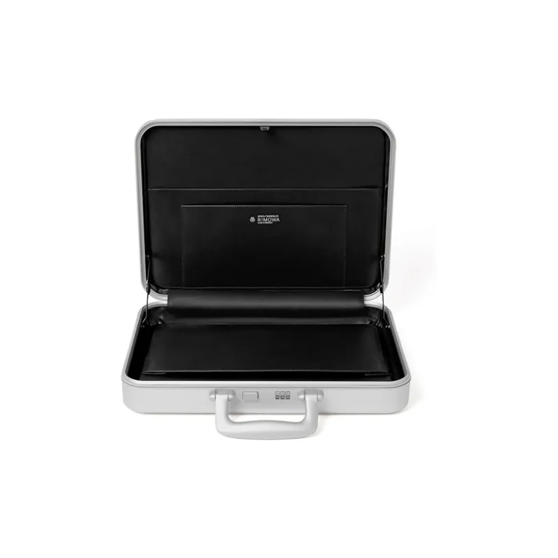 RIMOWA Aluminum-Magnesium Alloy Briefcases Men's Silver-4