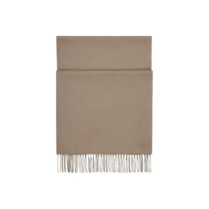 HERMES Knit Scarves Unisex Brown-0