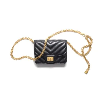 CHANEL 2.55 Belt Bag Black