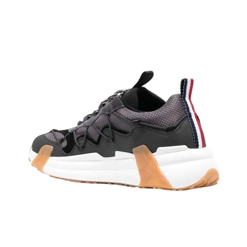 Moncler Lightweight Low-Top Athletic Shoes Men's Gray-4