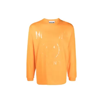 MOSCHINO T-Shirts Men Orange