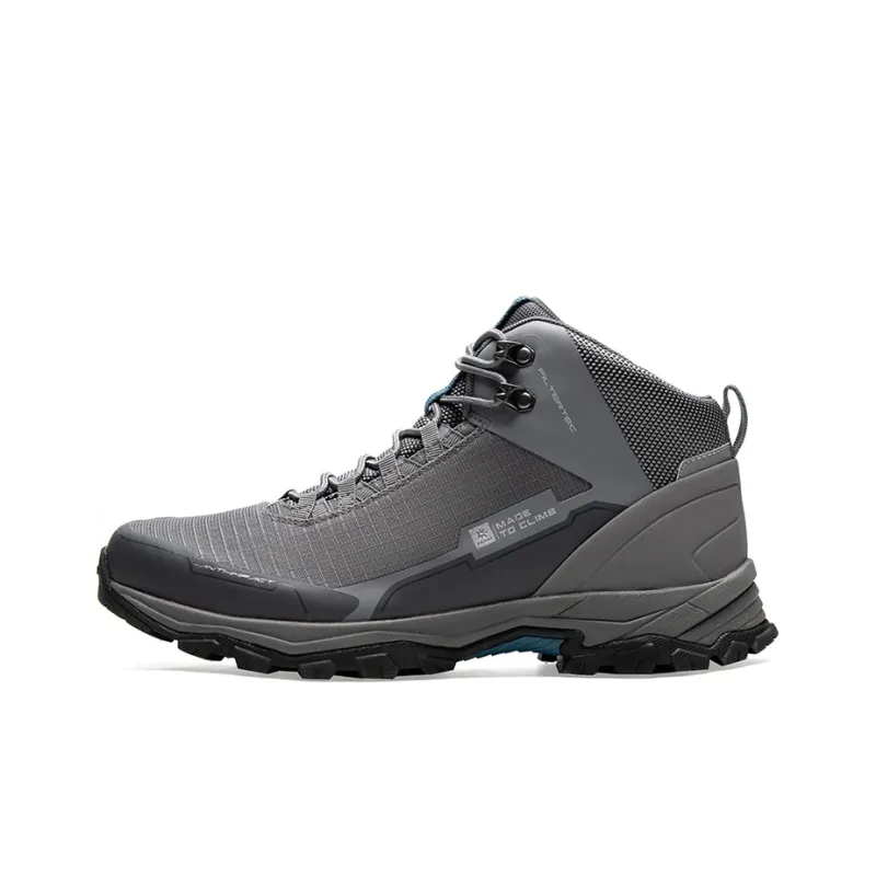 KAILAS Sky Line Horizon Wear resistant And Waterproof Mid Top Trekking Shoes Men's Gray-0