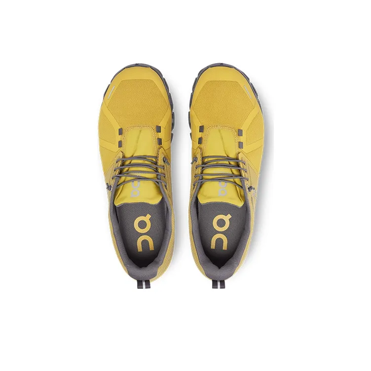 On Running Cloud 5 Waterproof Mustard Rock-3