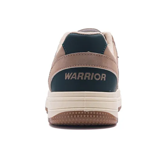 Warrior Coverage Thermal Slip Resistant Low Top Skateboard Shoes Green-2