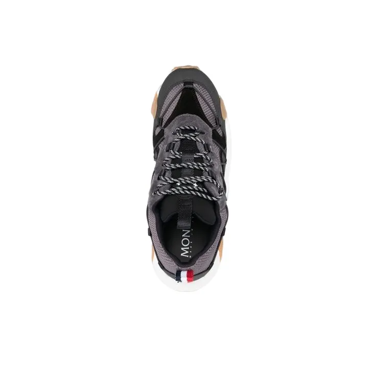 Moncler Lightweight Low-Top Athletic Shoes Men's Gray-3