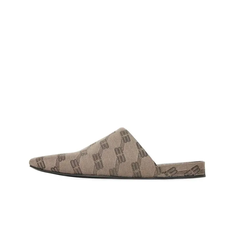 Balenciaga Cosy Mules 'BB Monogram Brown'-0