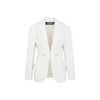 Jacquemus Business Suits Women's White