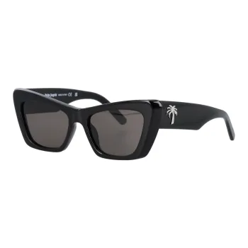 PALM ANGELS Hermosa Squared-Frame Sunglasses