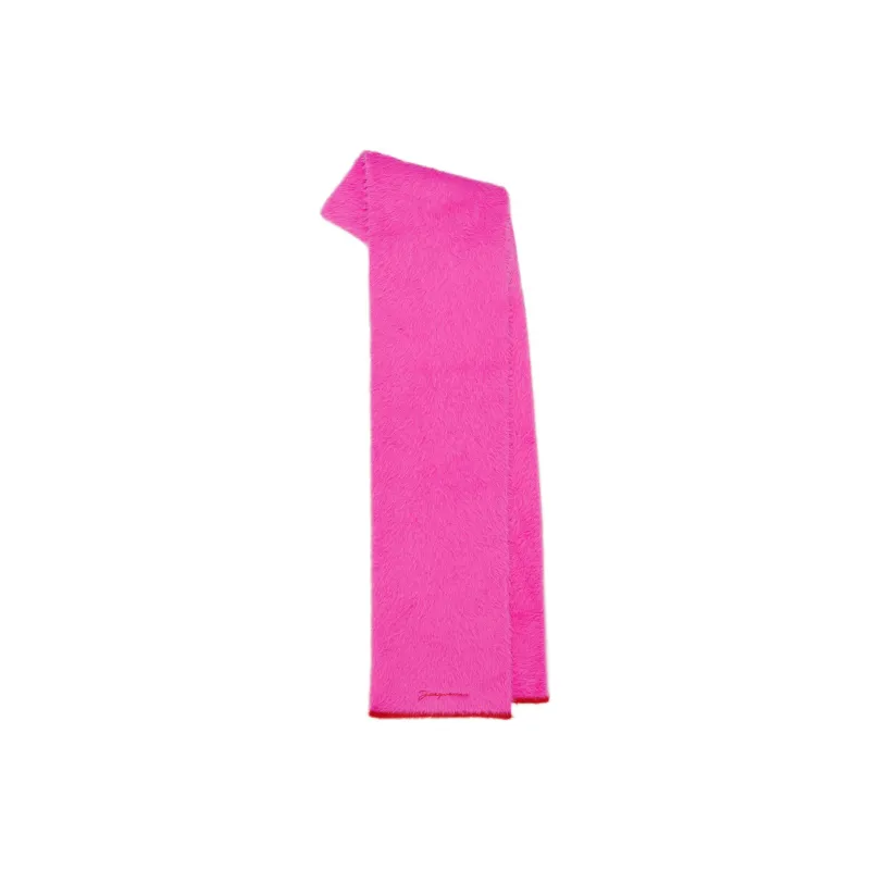 Jacquemus Knit Scarves Women's Pink-1