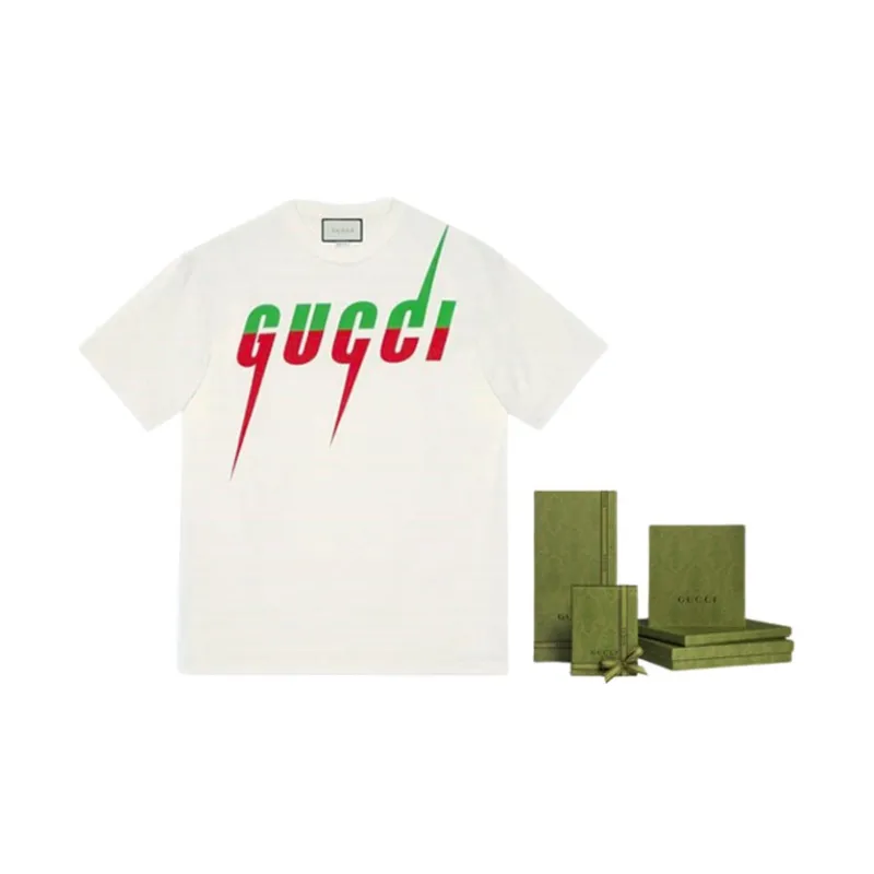 GUCCI T Shirts Men Ecru Box-2