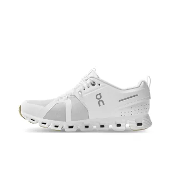 On Cloud 5 Terry Cushioned Slip Resistant Breathable Lightweight Low Top Casual Shoes Women's White