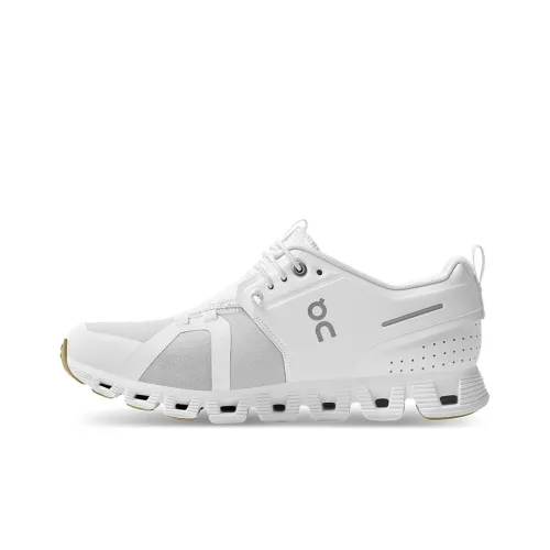 On Cloud 5 Terry Lifestyle Shoes Women's Low-Top White/AlmOnd