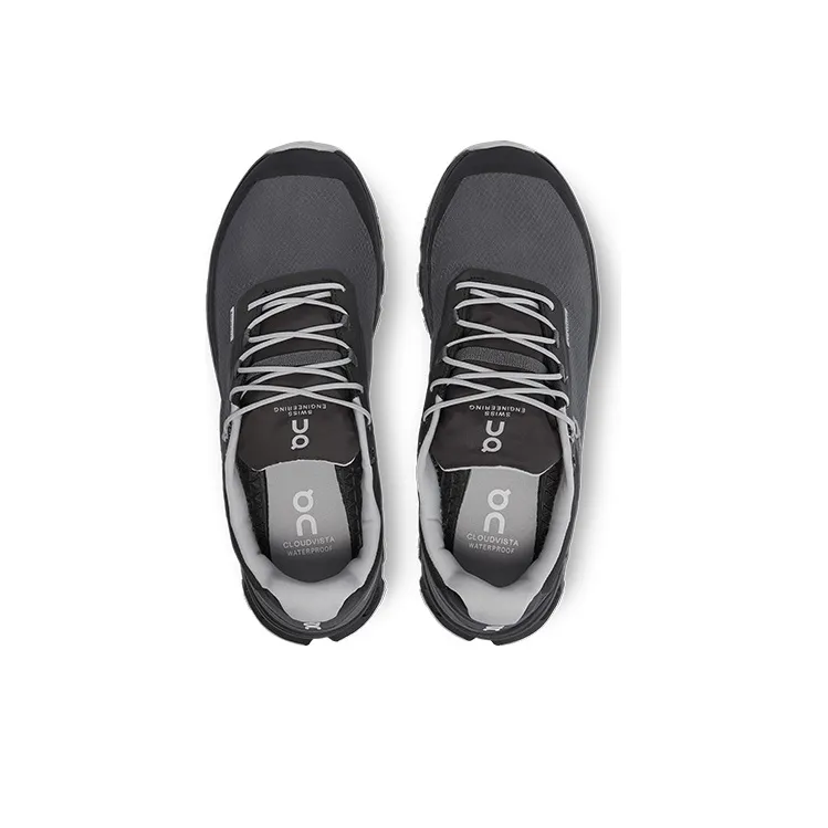 On Running Cloudvista Waterproof Eclipse Black Women's-3